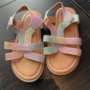 Rainbow sandals